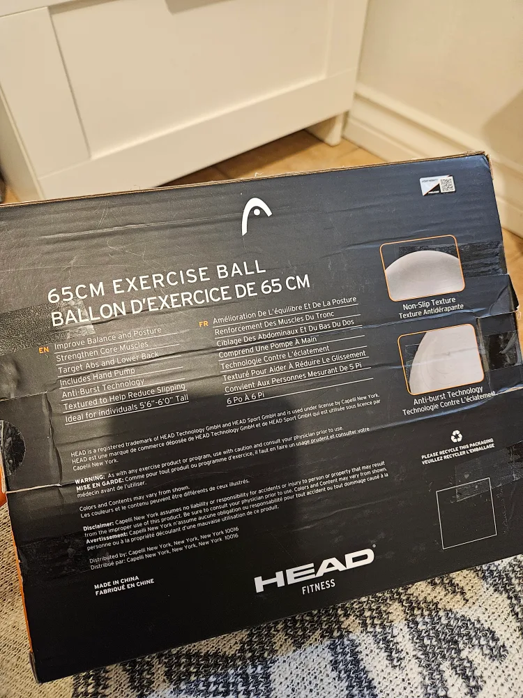 Exercise Ball - New in Box! image indicator(3)