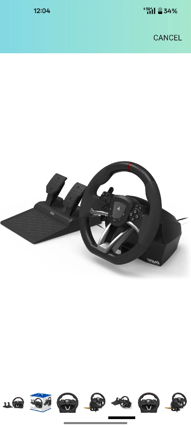 PlayStation Racing Wheel Sony please read the description image indicator(3)