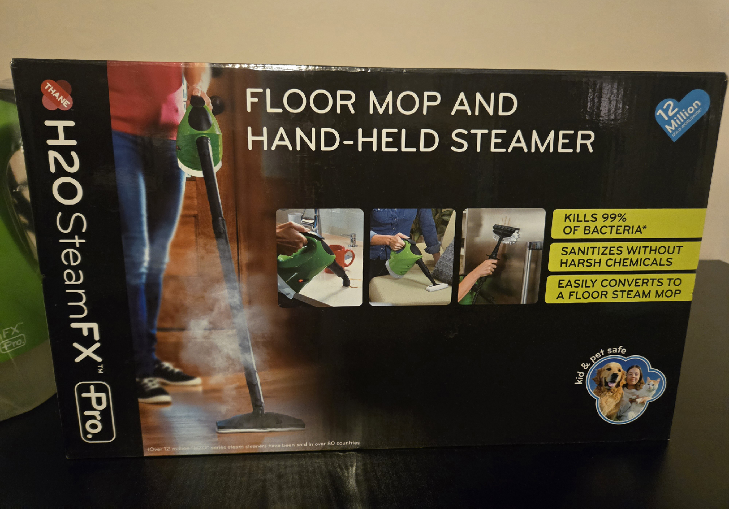 H2O SteamFX Pro Floor Mop & Handheld Steamer – Lightly Used - photo 2