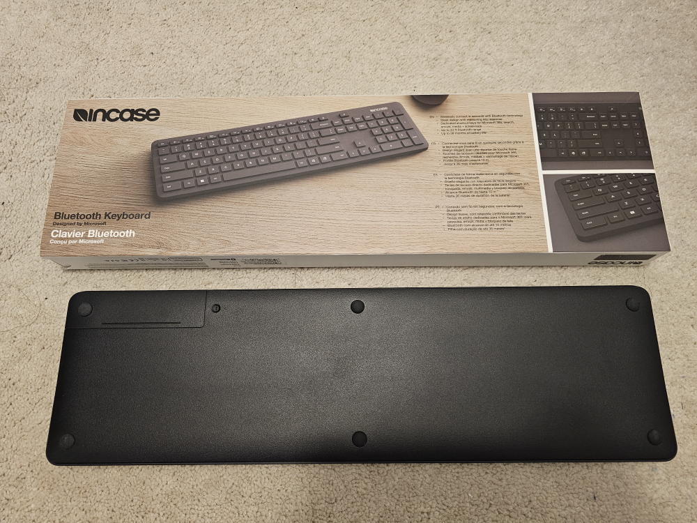 Incase Designed By Microsoft Wireless Bluetooth Keyboard Black - photo 2