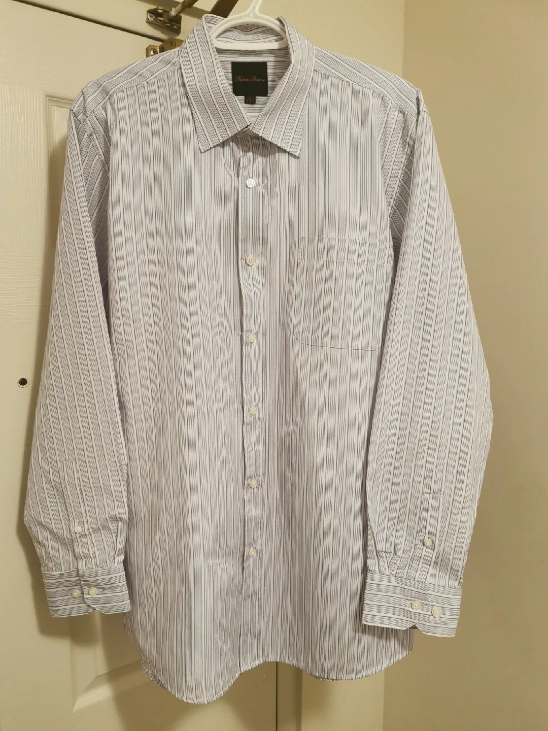 Massimo Lunati Striped Dress Shirt - Neck Size 16-16½ thumbnail