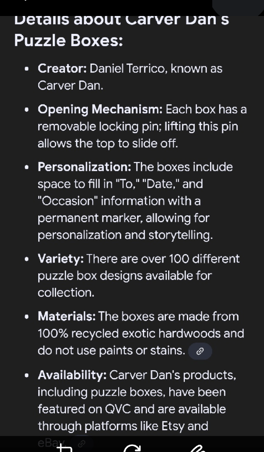 🥕Carver Dan's Puzzle Box - Dog in Basket - photo 3