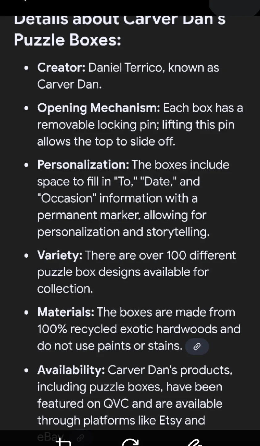 🥕Carver Dan's Puzzle Box - Dog in Basket image indicator(3)