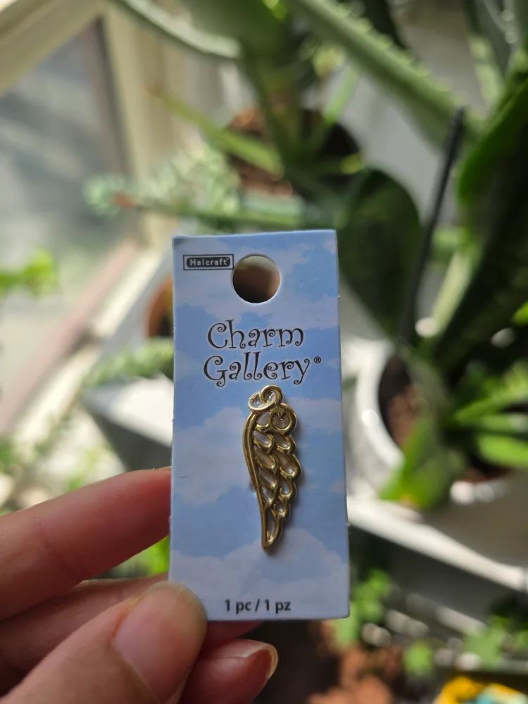 NEW Angel Wing Charm from Michaels image indicator(2)