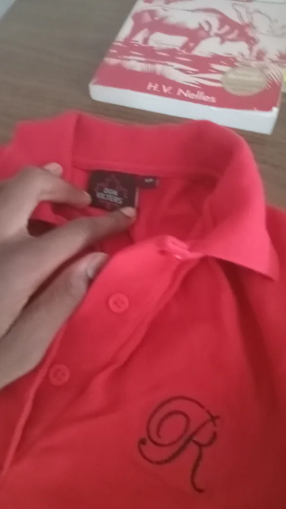 Renaissance kilters Red Polo Shirt Size S image indicator(3)