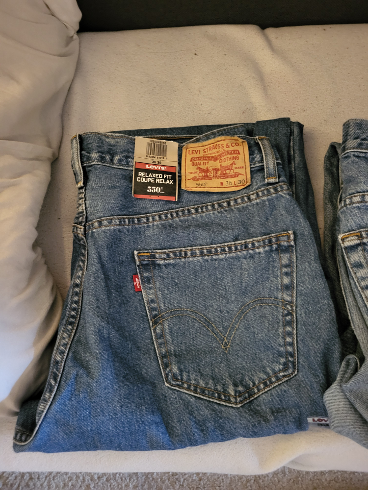 Levi's 550 & Dakota Jeans - Size 36x30