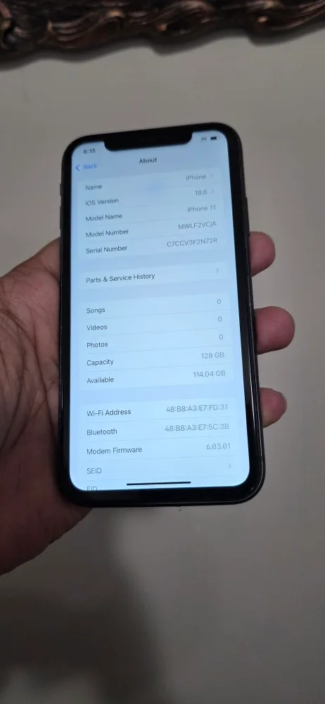 iPhone 11 - 128GB image indicator(4)