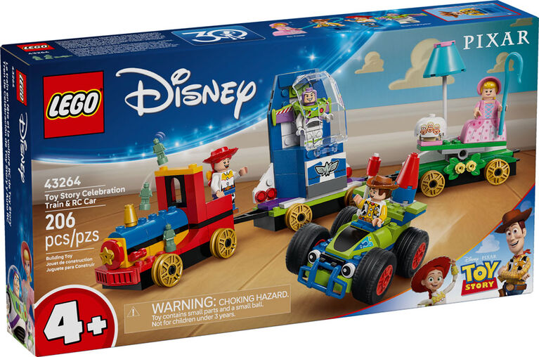 LEGO Disney Toy Story Celebration Train & RC Car 43264