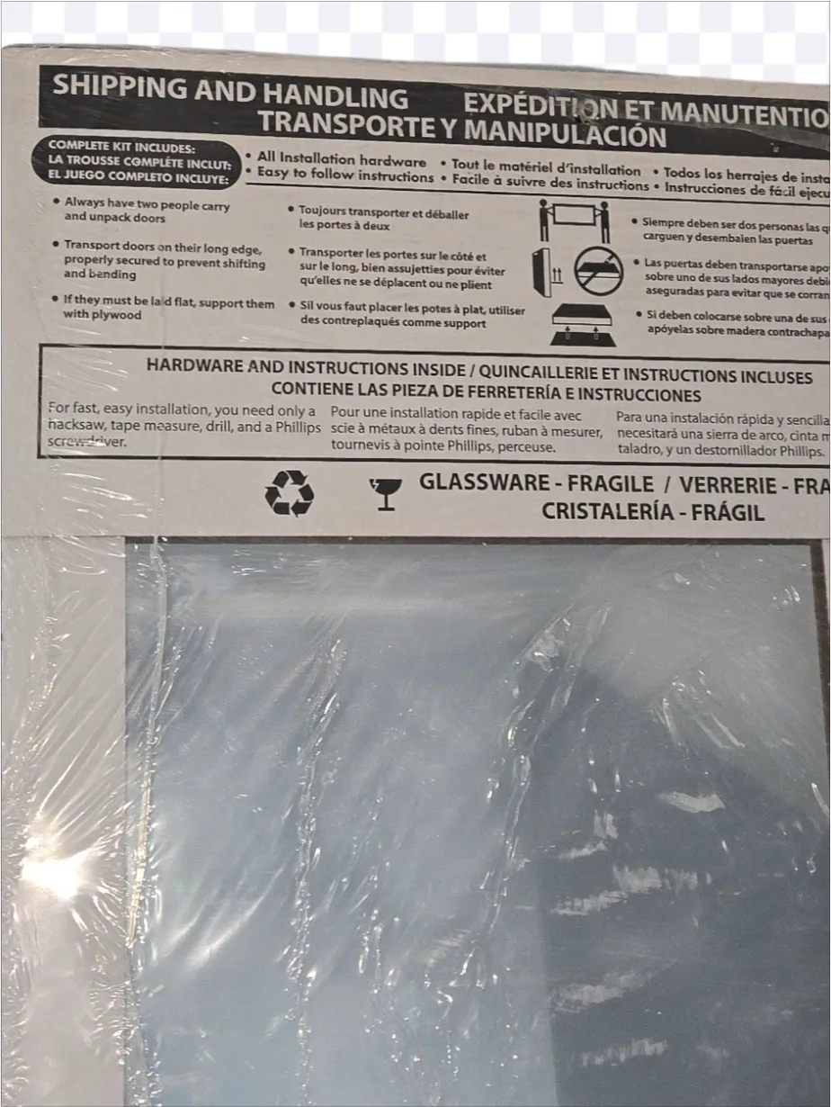 Glassware/Fragile Mirror Mirror door for closet image indicator(2)