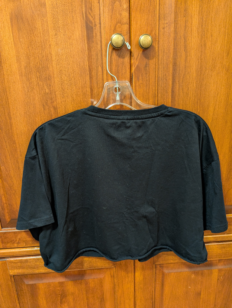 Playboy Black Crop Top - Size M - photo 2