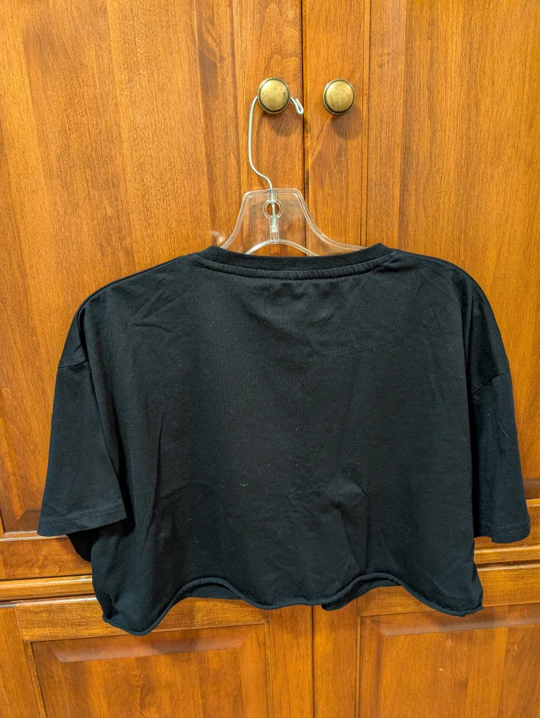 Playboy Black Crop Top - Size M image indicator(2)