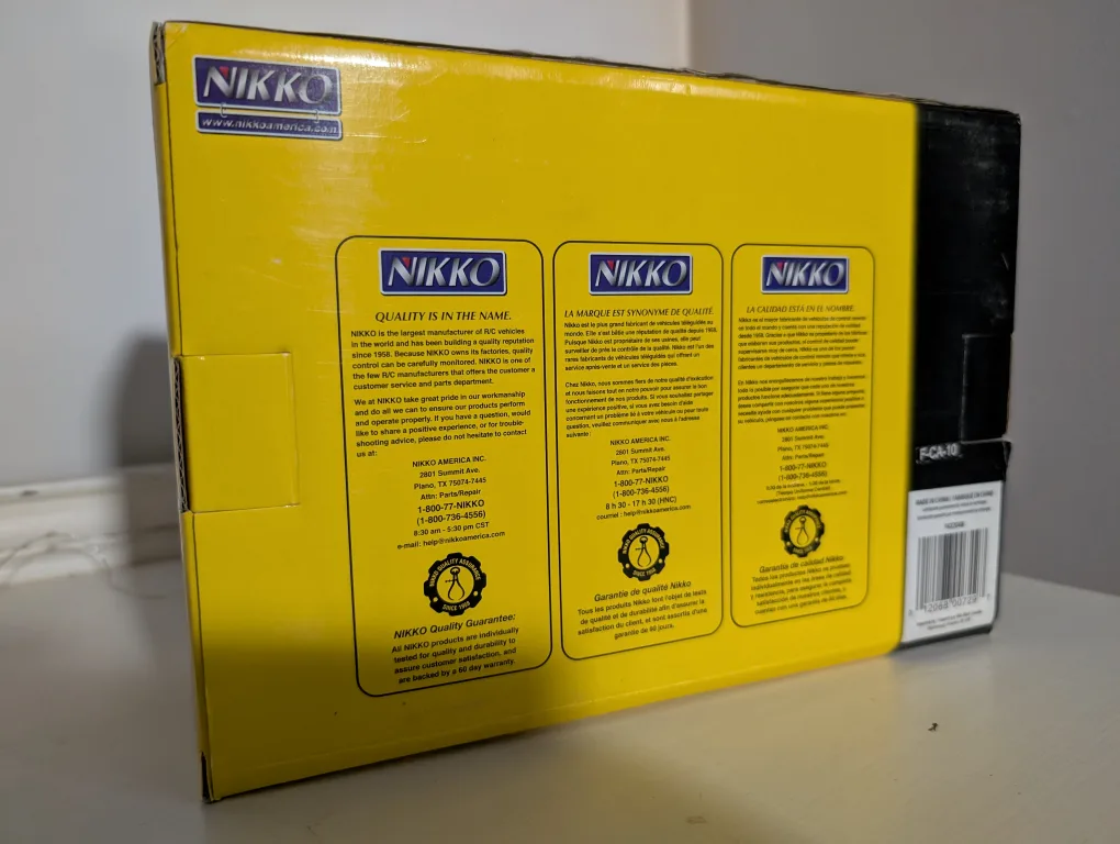 New Nikko Cadillac XLR Radio Control Car 🥕 image indicator(5)