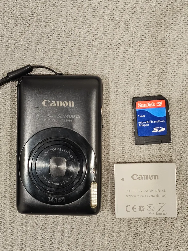 Canon PowerShot SD1400 IS ELPH Camera thumbnail