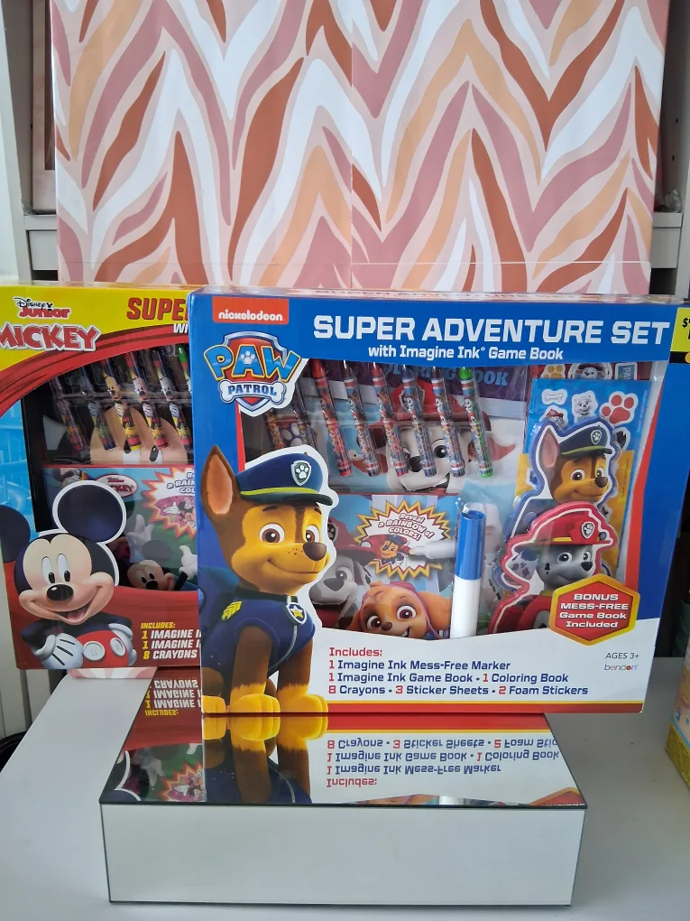 Paw Patrol Super Adventure Set w/ Imagine Ink Game Book thumbnail