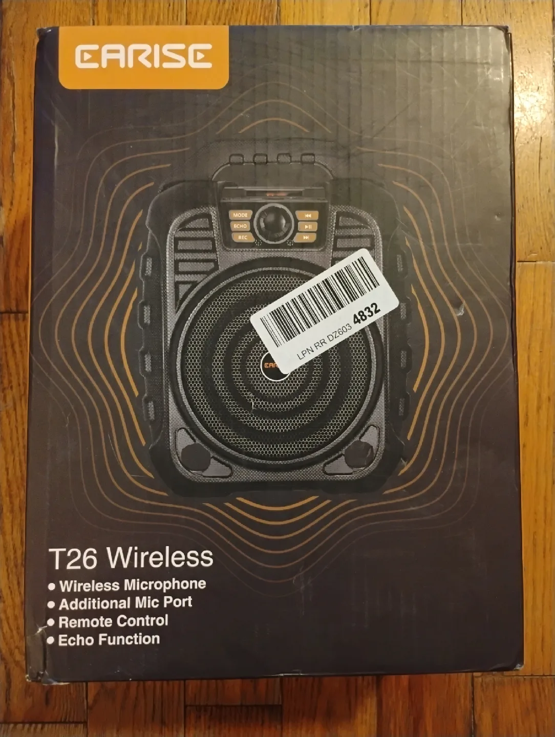 Carise T26 Wireless Speaker w/ Microphone