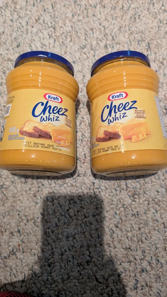 👀- Kraft Cheez Whiz 900g Jar exp. 2025 FCFS image indicator(6)