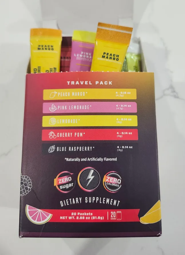 Key Nutrients Electrolytes Powder Travel Pack 🥕