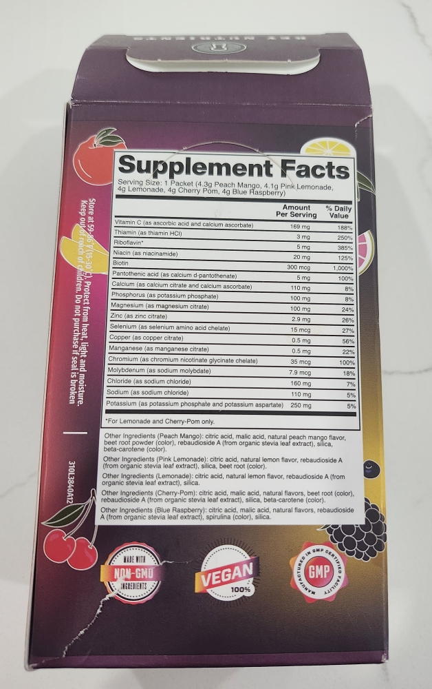 Key Nutrients Electrolytes Powder Travel Pack 🥕 - photo 2