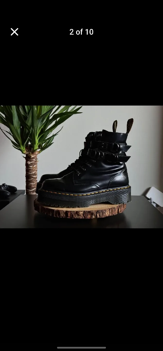 Dr. Martens Buckle Boots, Black image indicator(2)