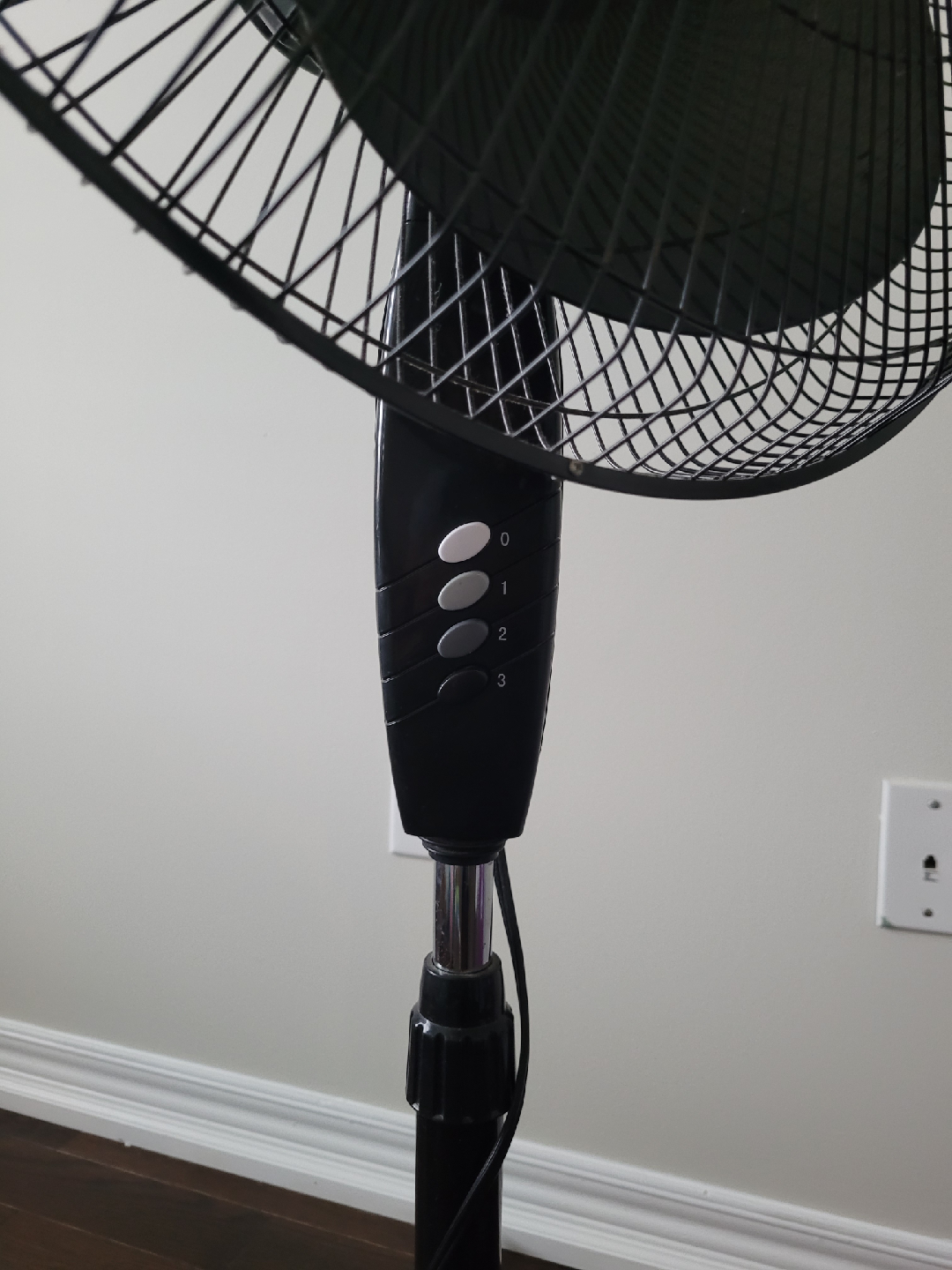 Black Standing Fan - photo 2