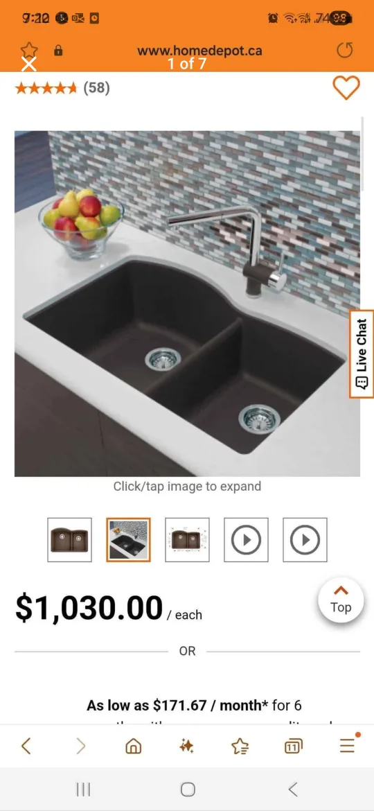 Blanco DIAMOND SILGRANIT Double Bowl Kitchen Sink - Café  BNIB thumbnail