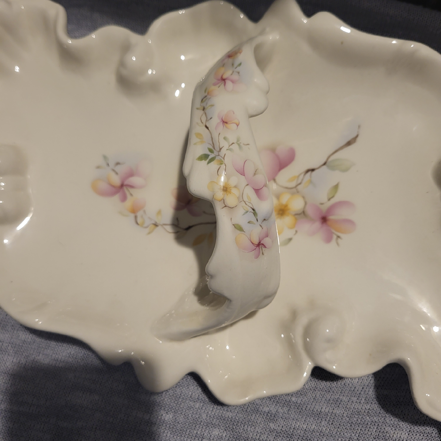 Floral Handle Serving Dish 34 x 30 cm - photo 3