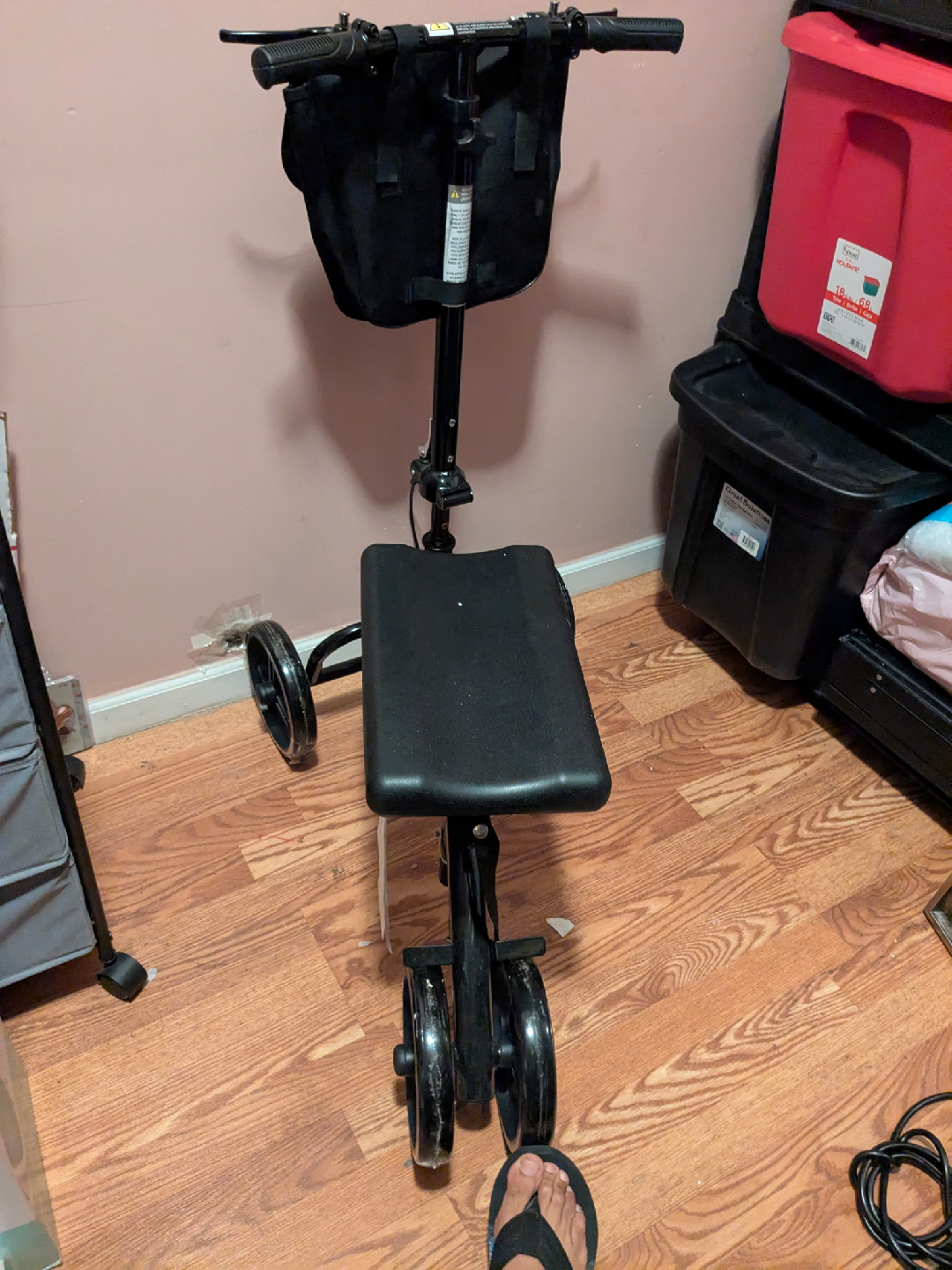 Knee Walker Scooter - Black - photo 3