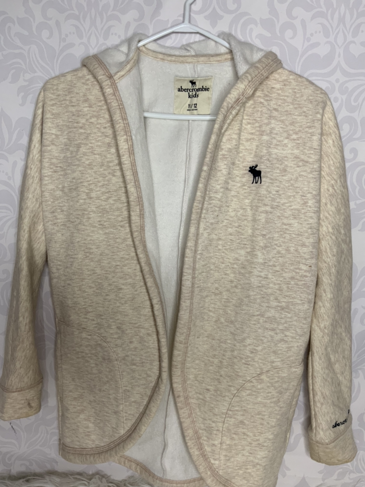 Cardigan with hoodie for kids