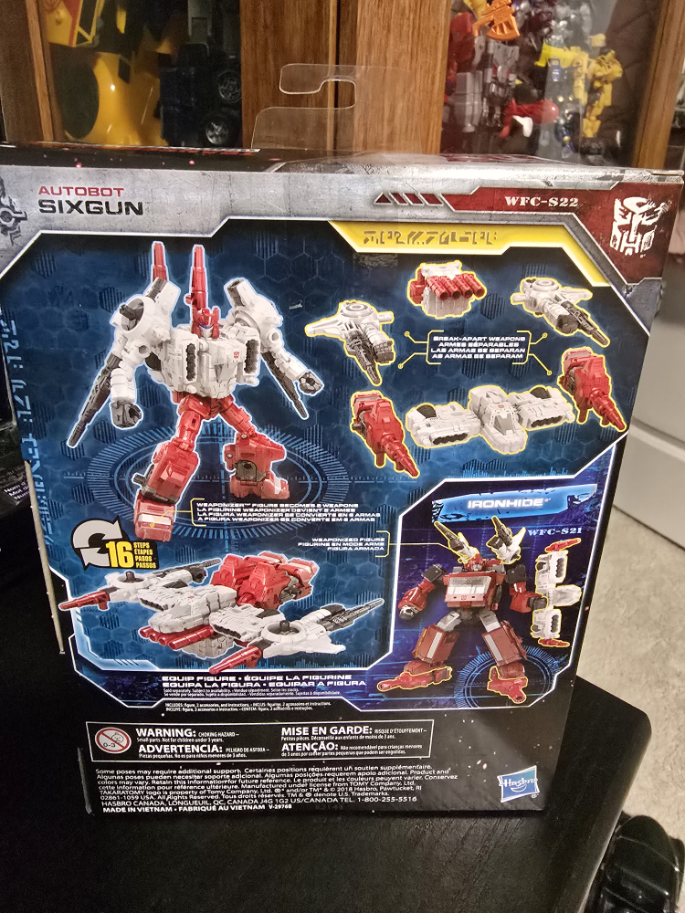 Transformers Siege War for Cybertron Autobot Sixgun - New - photo 3