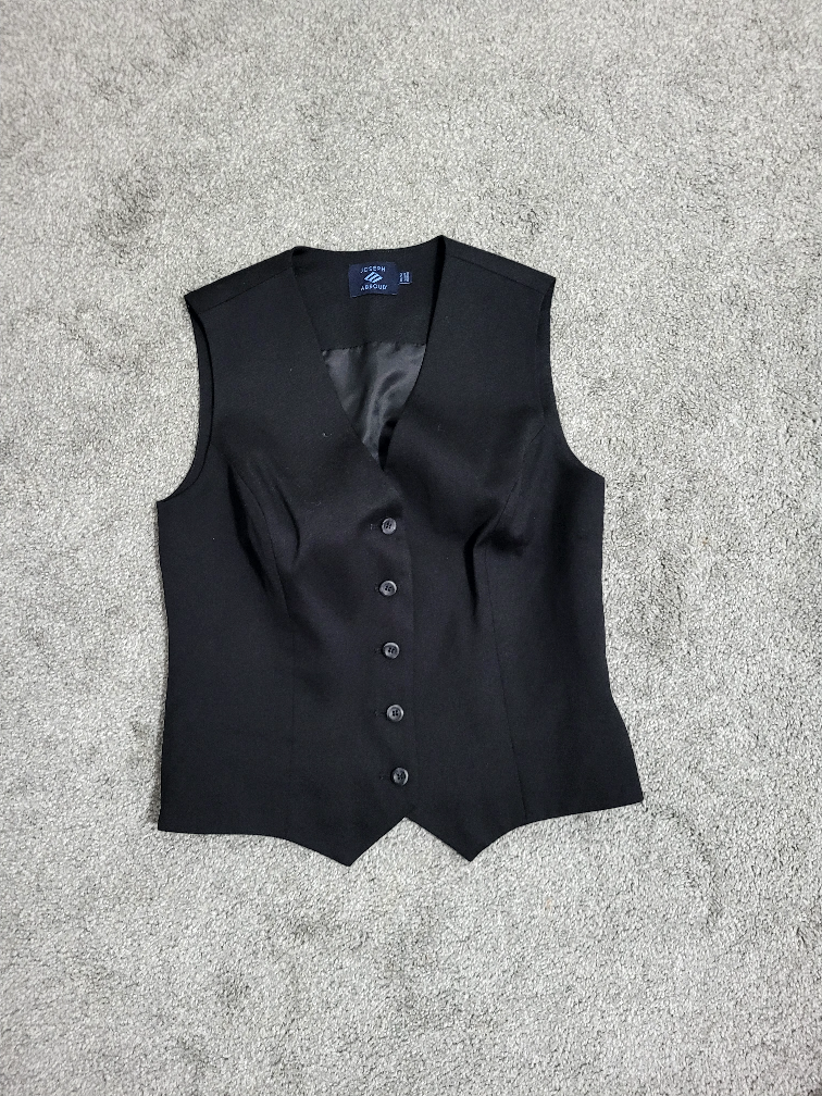 Joseph Abboud Black Vest Size 6