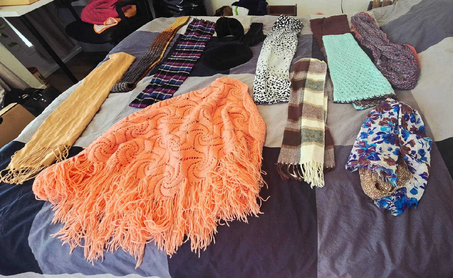 Assorted Scarves and Accessories image indicator(6)
