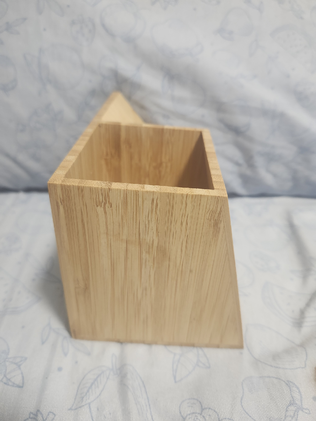 Bamboo desk organizer - photo 4