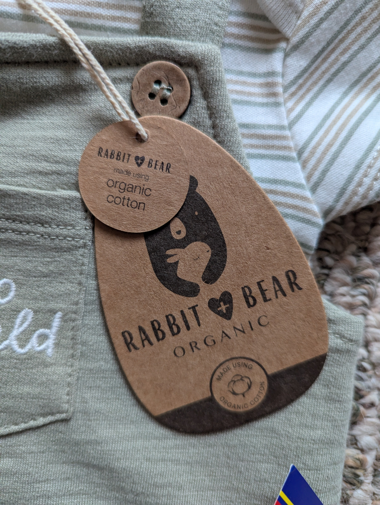 New Rabbit Bear Organic Outfit & Beverly Hills Polo Club Sandals - photo 2