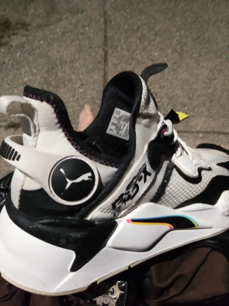Puma RS-X White/Black Sneakers thumbnail