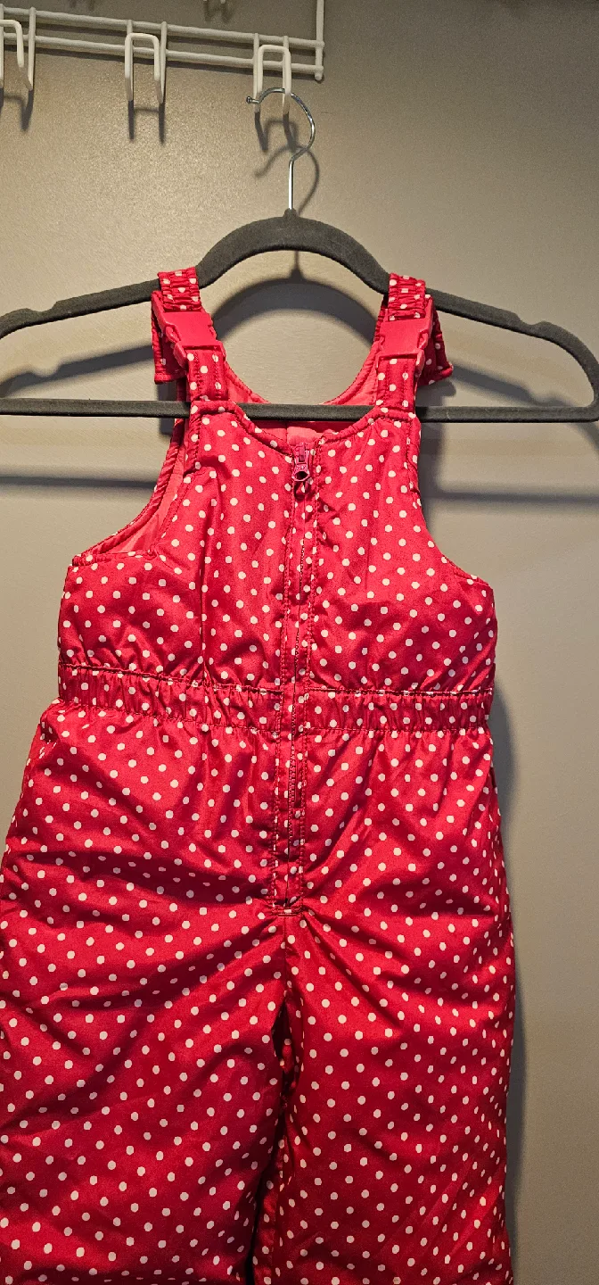 OshKosh B'gosh 3T Red Polka Dot Snowsuit thumbnail