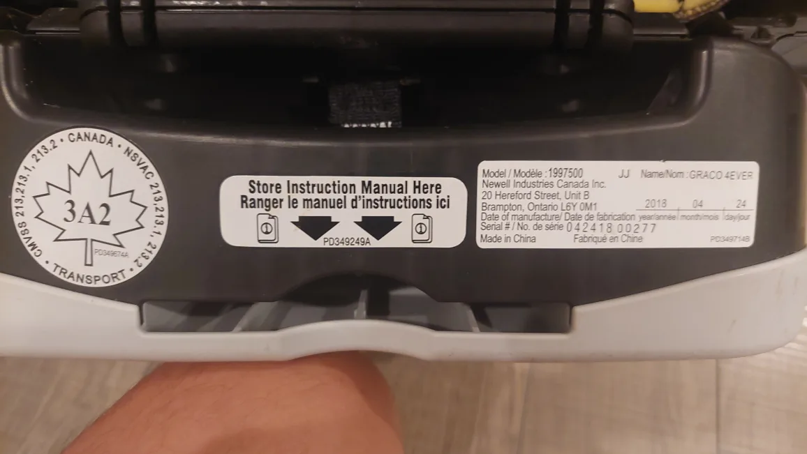 Graco 4Ever Car Seat image indicator(3)