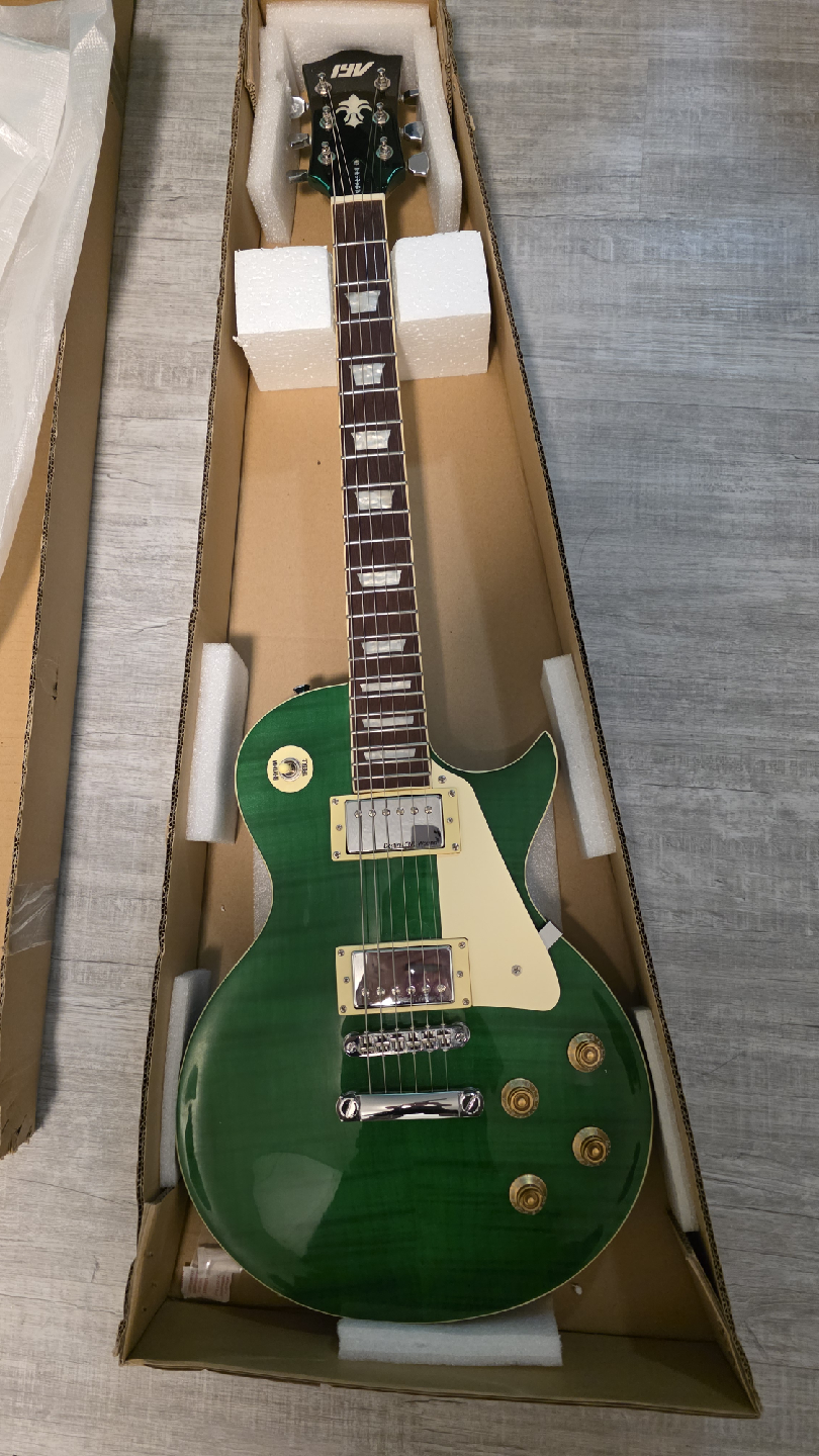 IYV les paul style guitar - photo 4