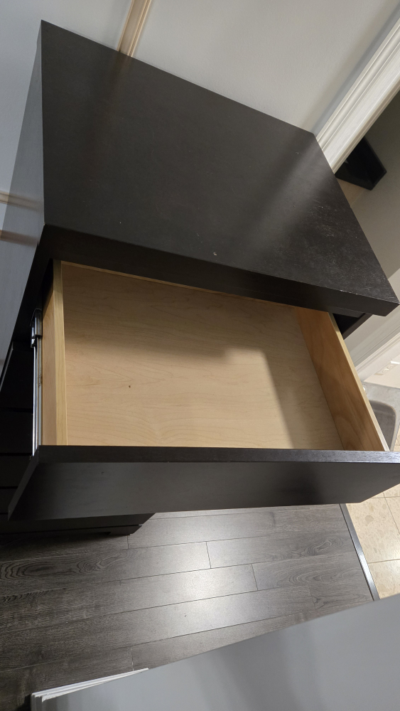 Dark Brown wooden 6-Drawer Dresser - photo 3