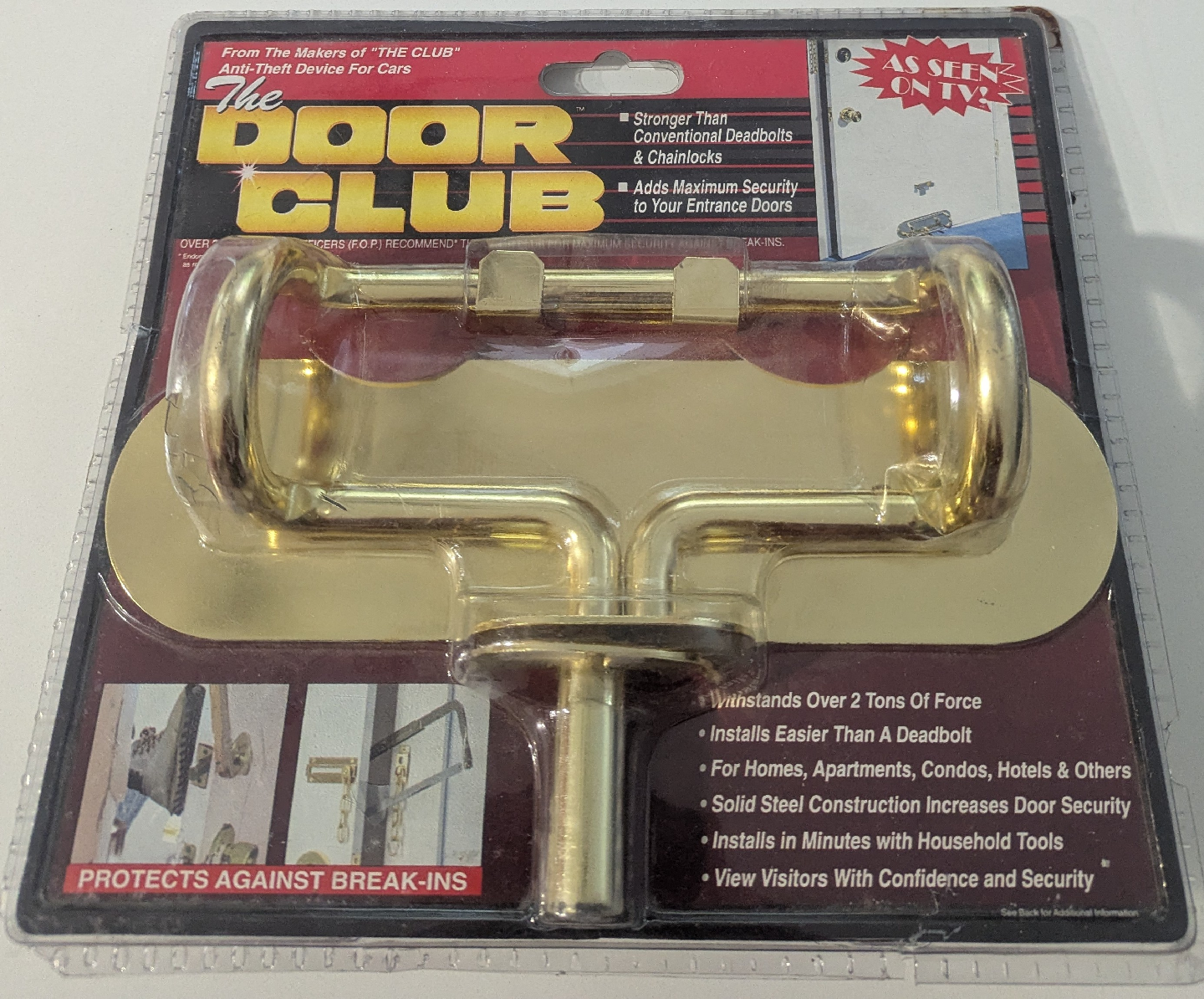 The Door Club Anti-Theft Device