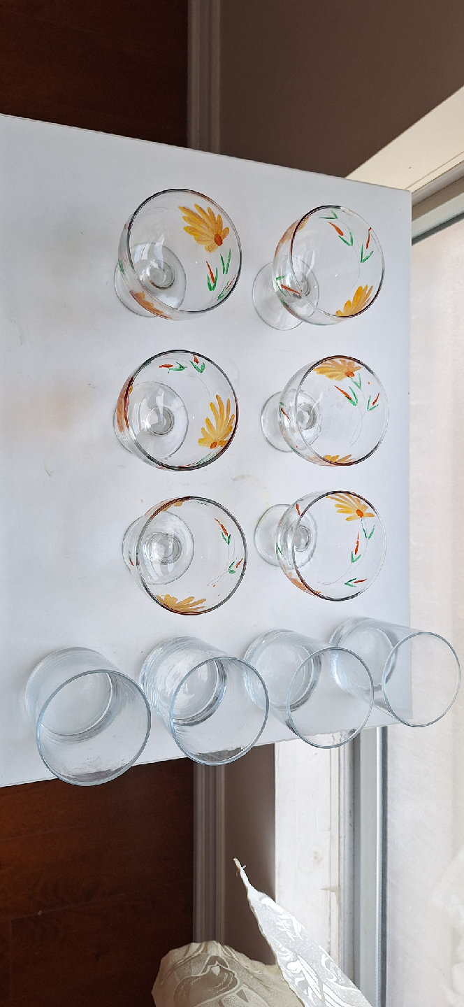 Glass Cups and glasses