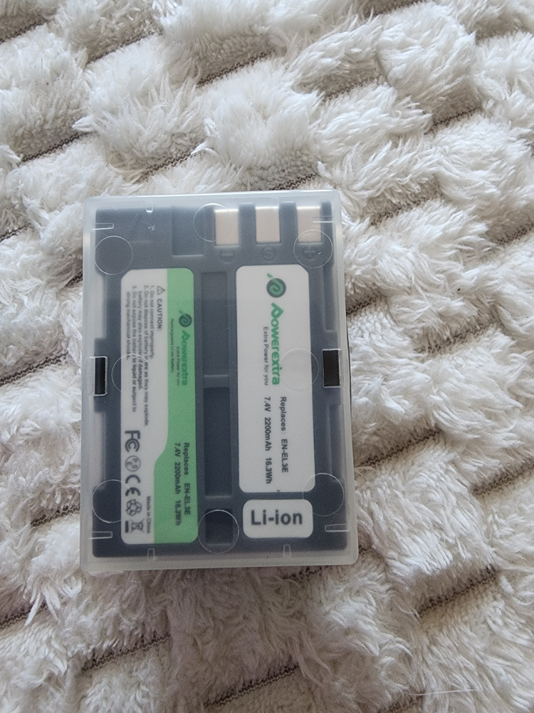 PowerExtra EN-EL5E 7.4V 2200mAh Battery - photo 2