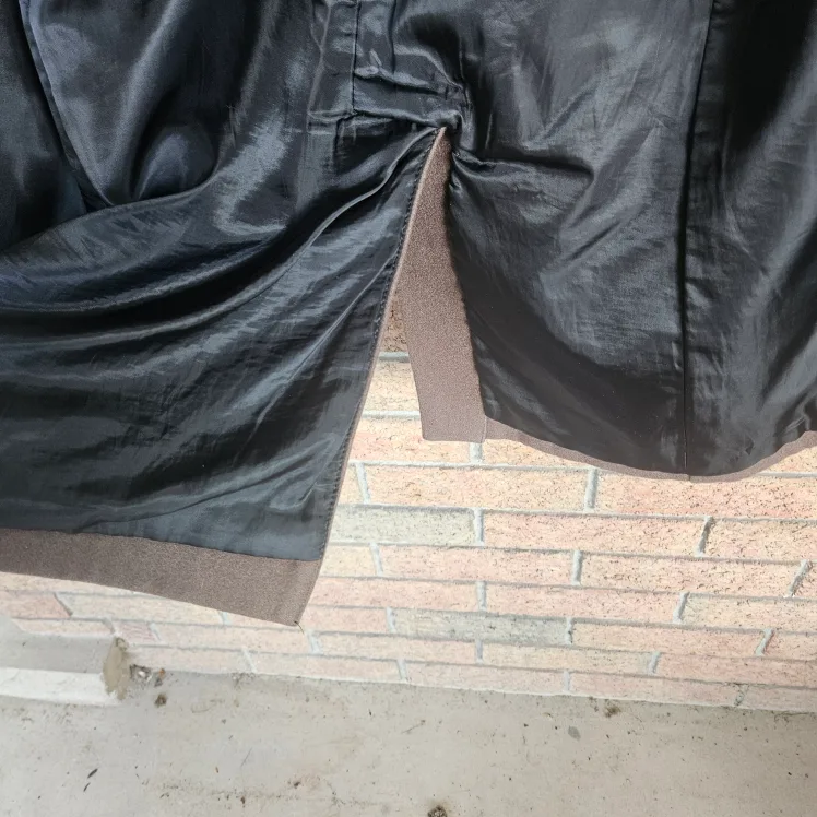 Soia & kyo Brown wool pea coat, Womens Medium image indicator(5)