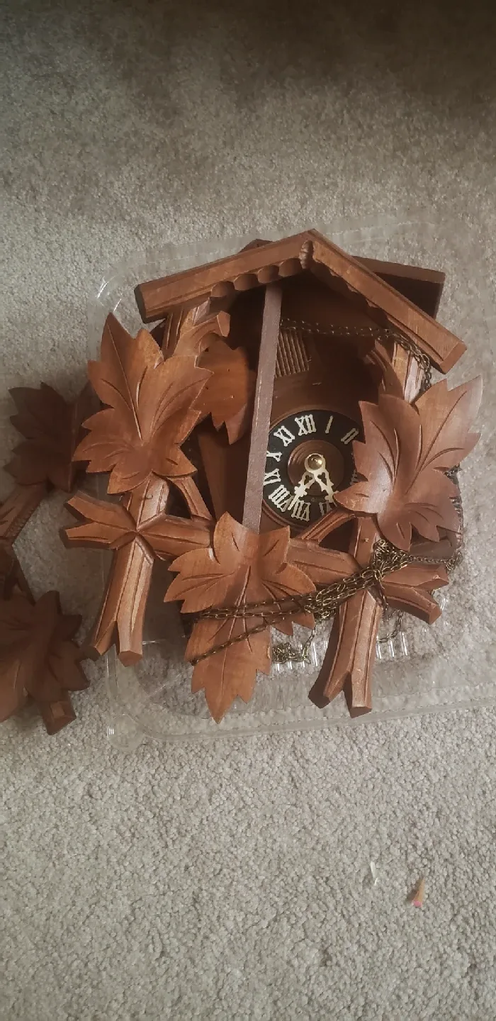 Cuckoo Clock - Wood Carved