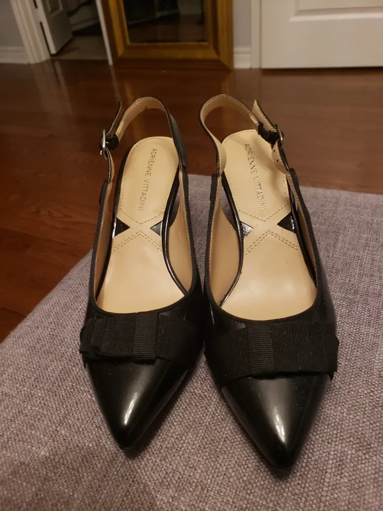 Adrienne Vittadini Black Heels thumbnail