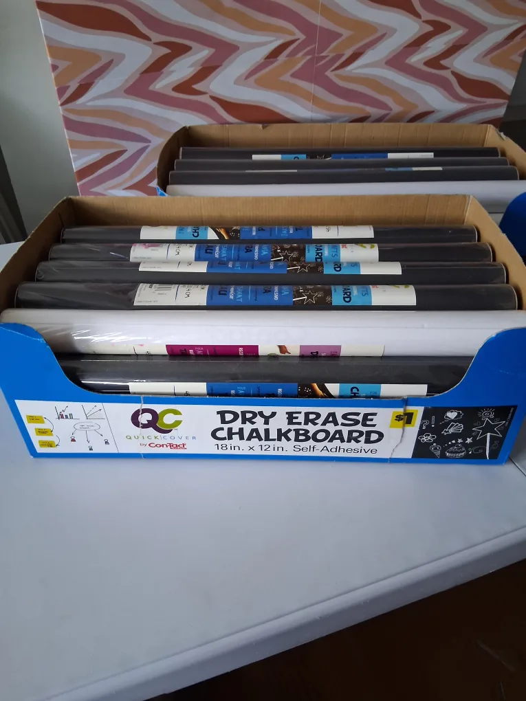 QC QuickCover Dry Erase Chalkboard - 18x12 in thumbnail