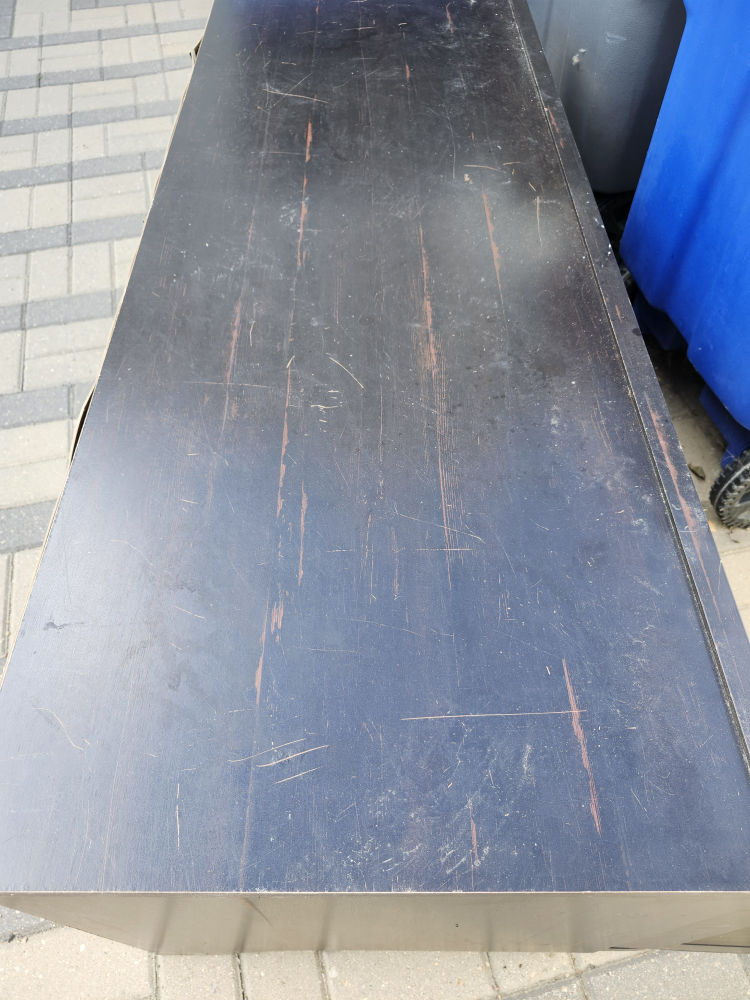 Black Wooden tv stand - photo 3
