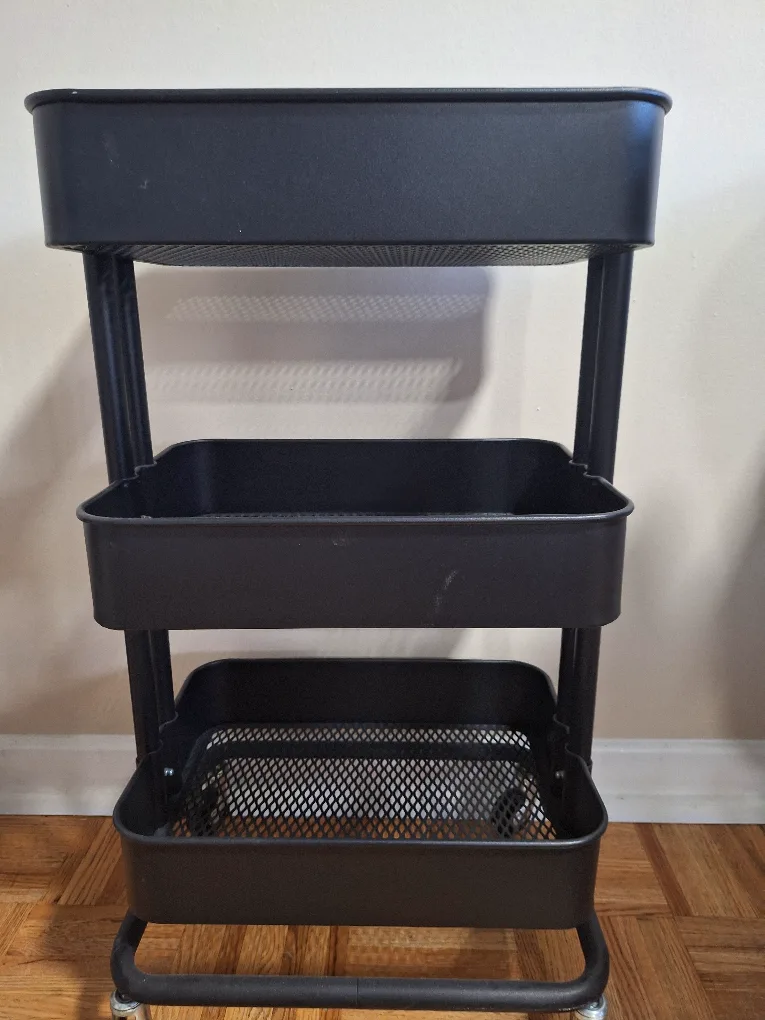 IKEA Raskog 3 Tier   Utility Cart  thumbnail