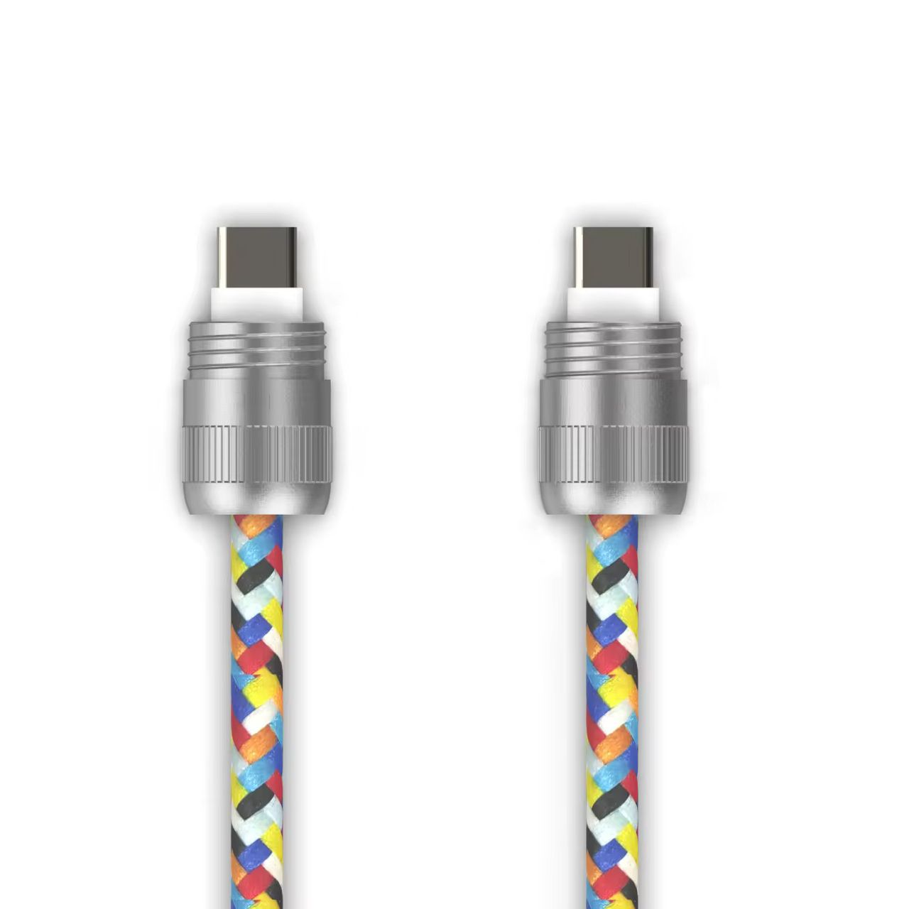 Colorful Braided USB-C Charging Cable