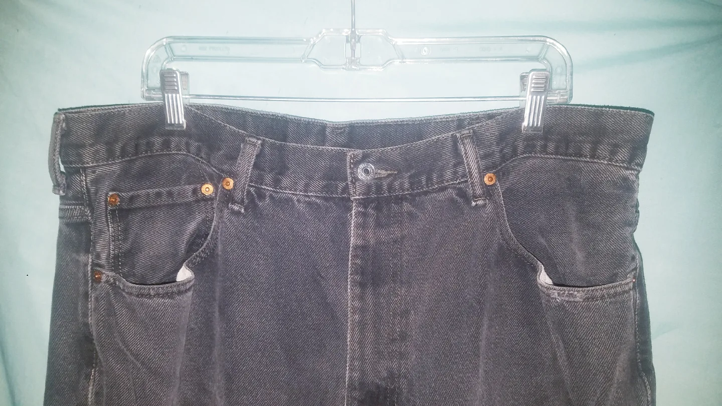Vintage Black Levi's Strauss and Co. Mens Jeans 40 X 34 image indicator(2)