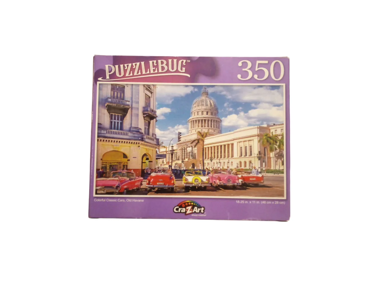 Puzzlebug 350 Piece Puzzle - Classic Cars thumbnail